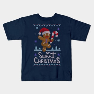 Sweet Christmas Ugly Sweater Kids T-Shirt